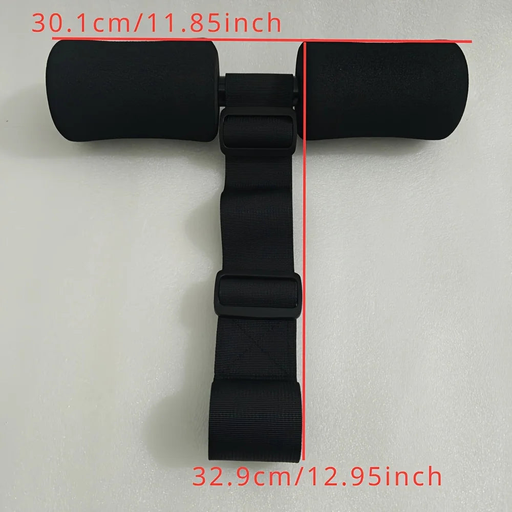 1pc ajustável perna curl cinto cama sentar-se auxiliar sob a porta sentar-se auxiliar equipamentos de fitness