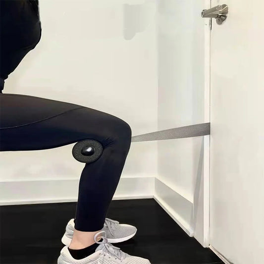 Cinturón ajustable para flexiones de piernas, ayuda para abdominales debajo de la puerta, equipo de fitness 