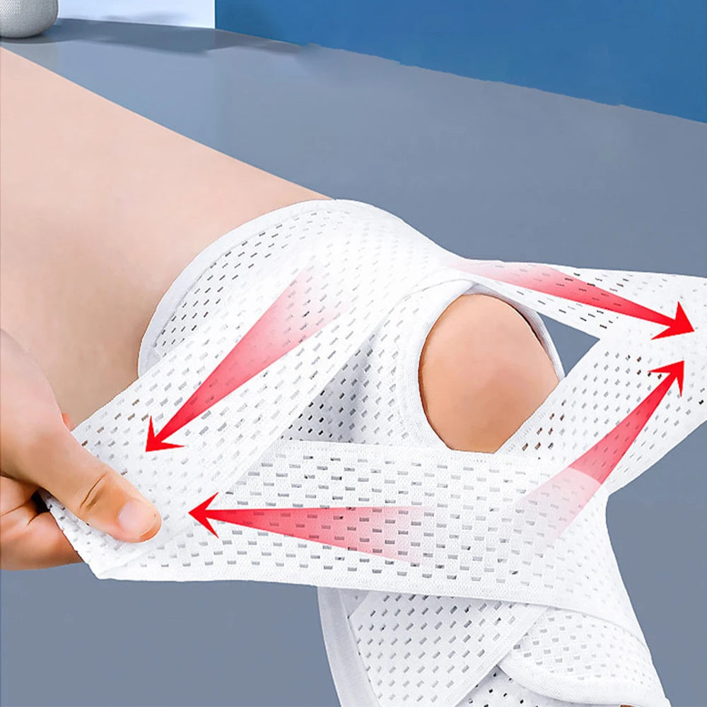 1pc Sports Knee Pad Men Women Pressurized Elastic Knee Pads Knee Support Joint Protector Fitness Volleyball Brace Protector 