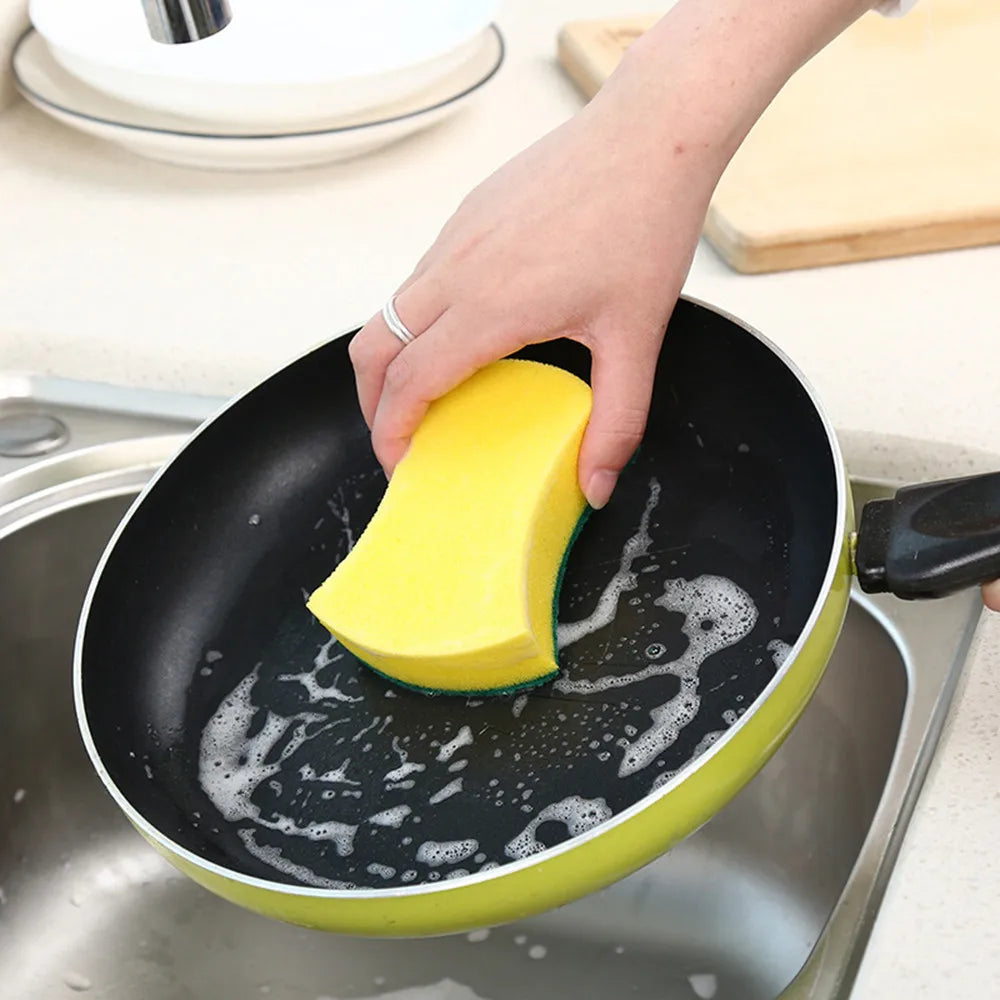 20/30 pçs esponja de lavar louça cozinha nano esmeril magia limpo esfregar pote ferrugem manchas foca esponja remoção kit limpeza escova esponjas