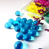 200 unidades/bolsa de 2,5-3 mm de perlas de hidrogel de agua y cristal Orbiz, bolas de cultivo de polímero para flores, decoración del hogar y bodas. 