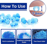 20000pcs Transparent Grow Home &amp; Garden Crystal Soil Water Beads Decor Balls Wedding Decoration Gel Pearls Hydrogel Orgiz Seedlings 