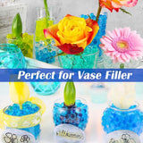 20000pcs Transparent Grow Home &amp; Garden Crystal Soil Water Beads Decor Balls Wedding Decoration Gel Pearls Hydrogel Orgiz Seedlings 