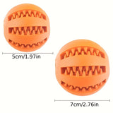 [Hot Selling] Interactive Watermelon Ball Dog Toy - Durable Plastic, Cartoon Design for All Breeds - Ideal for Chewing & Dental Health