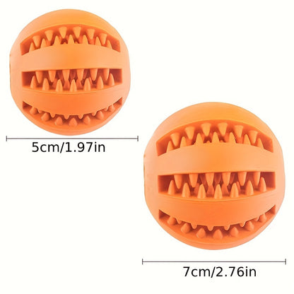 [Hot Selling] Interactive Watermelon Ball Dog Toy - Durable Plastic, Cartoon Design for All Breeds - Ideal for Chewing & Dental Health