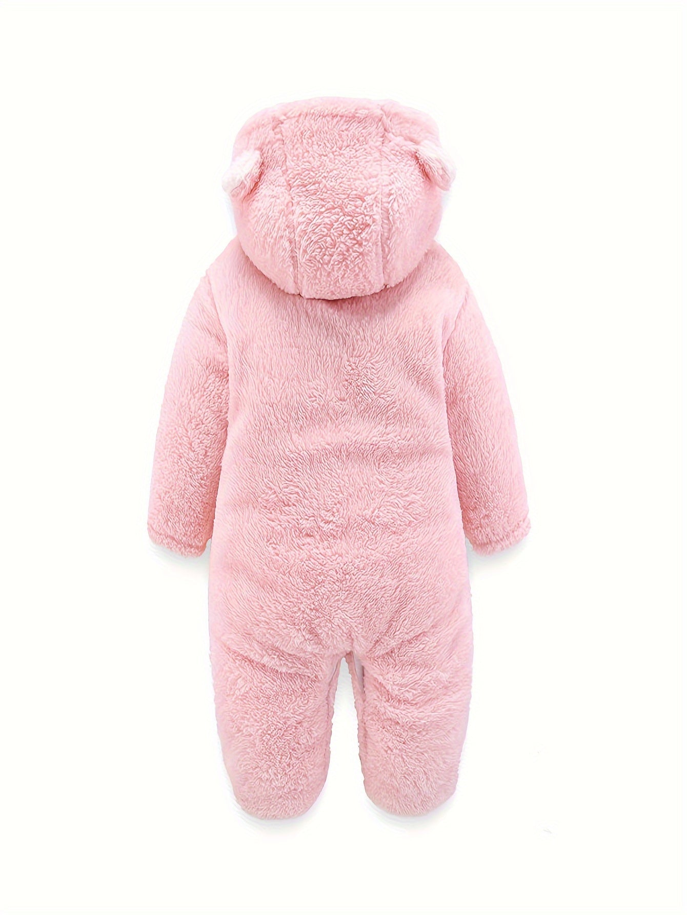 Unisex Baby Winter Coats Cute Newborn Infant Hooded Jumpsuit Snowsuit Bodysuits, Suitable For Indoor And Outdoor Wear