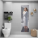 4pcs Set 3D Square Acrylic Mirror Wall Decals, 1mm Thick, Shatterproof & Removable Self-Adhesive for Bedroom, Living Room, Office, Kitchen, Bathroom - Versatile Home Decor