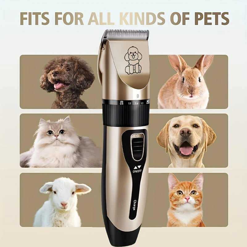 Professional Pet Electric Clipper Kit for Dogs, Specialized Hair Clipper Head for Leaving Hair, Professional Grooming Tool for Pet Shops, Suitable for Teddy and Cats