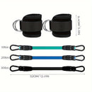 Adjustable Ankle Resistance Bands Set With Ankle Strap, Home Gym Booty And Leg Strength Training Equipment, Glute Kickback Straps