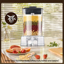 Powerful Blender with 6000W, Mixer, Juicer, Ice Crusher, Tabletop Mixer, 2.5L Container, Food Processor, Household Two-In-One Broken Wall Machine, Crushed Ice Processor.
