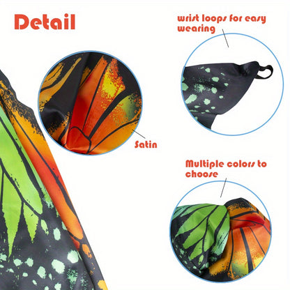 Kindergarten-Ready Butterfly Wing Elf Costume: Perfect for Halloween, Spring Outings, and Birthday Parties!