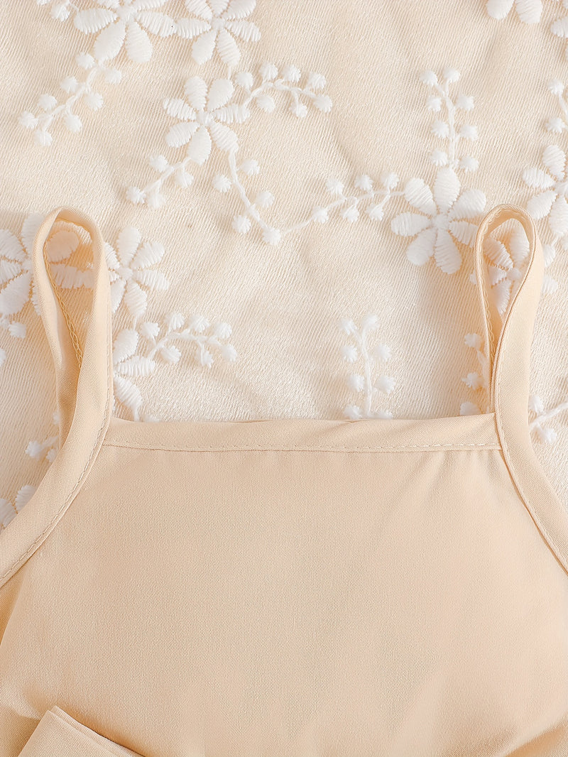 Baby Girls Fashion Button Long Sleeve Lapel Collar Coat + Bow Pleated Suspender Skirt Two-piece Set Outdoor Clothing