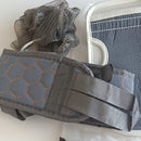 3pcs Back Scrubber Set, Exfoliating Bath Towel, Loofah Sponge, Bath Glove, Durable Body Scrubbers for Shower, Spa Massage