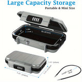 Mini Portable Safe Box with Combination Lock, Detachable Chain, Waterproof Security Lock Box for Home and Office - Large Capacity Storage