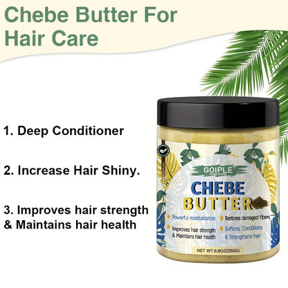 [Popular Choice] Goiple African Chebe Hair Butter - 8.8oz | Long-Lasting Moisture & Softness, Natural Chebe Powder Extract for Enhanced Texture & Scalp Health, Goiple