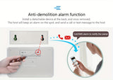 WiFi + GSM Auto-dial Smart Home Security Alarm System 433MHz LCD Display Alarm Panel Door Window Sensor PIR Motion Sensor Kit APP Remote Control Compatible With Alexa Google Home