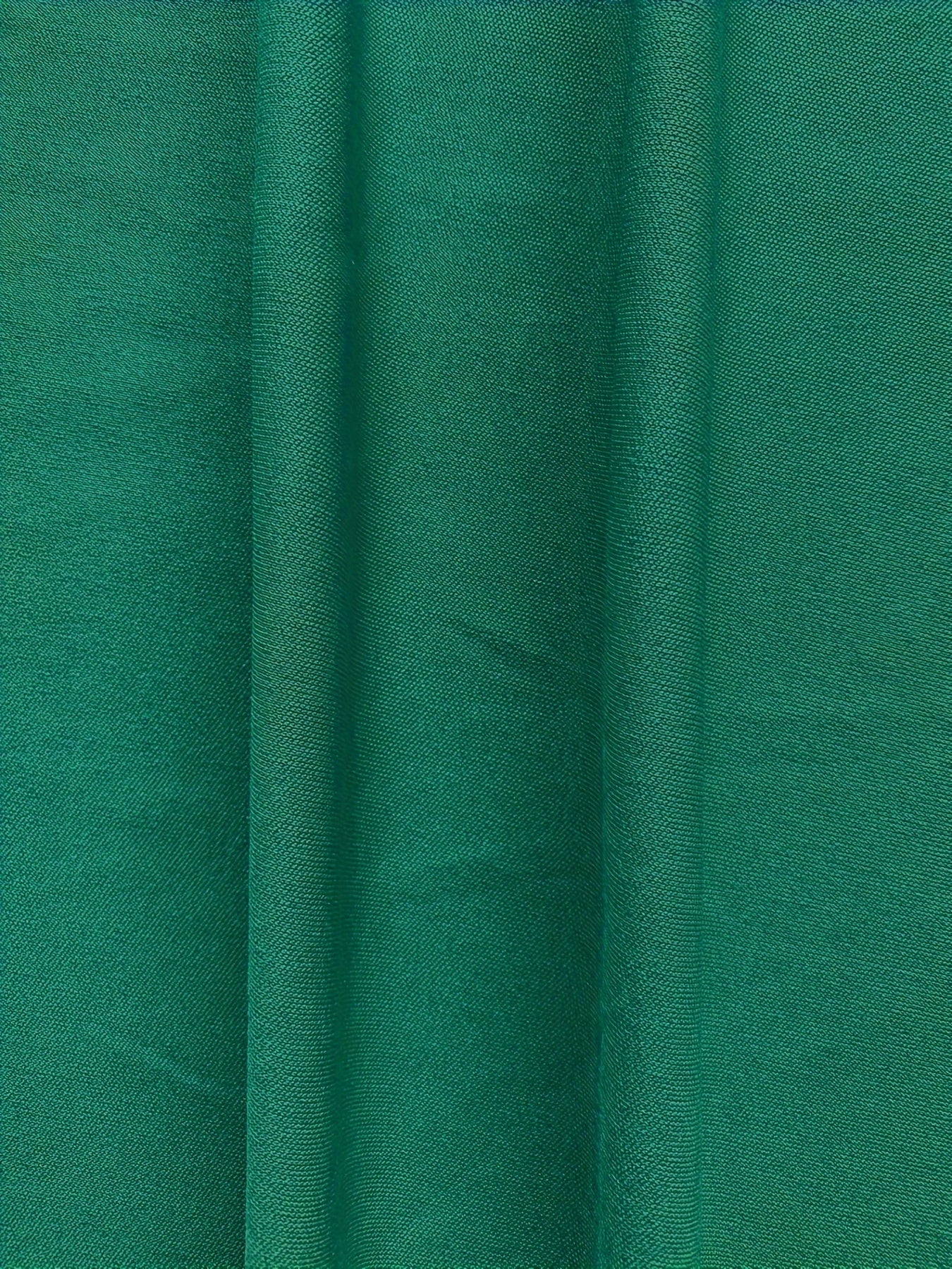 Conjunto de dos piezas de túnica y pantalón de cuello redondo de manga larga lisa para mujer de talla grande.