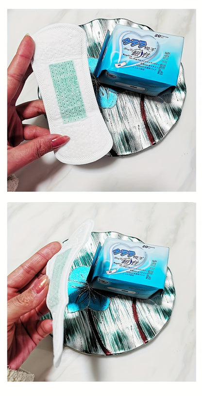 Compresas de iones negativos de carbón de bambú (20/40/50/100 unidades), compresas ultrafinas Wing, cómodas, suaves y sin fragancia. Compresas menstruales Wing, empaquetadas individualmente, cuidado personal femenino Hy