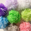 5pcs Bath Shower Loofah Sponge Body Wash Scrubber Soft Scrubber For Men And Women Gentle Exfoliating Body Scrubbers, Mesh Bath Balls Poufs Rich Foam Bathing Accessories