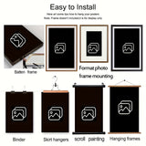 Póster de caligrafía islámica en lienzo, arte mural sin marco con escritura coránica árabe, estilo art déco moderno, temática religiosa para sala de estar, oficina y dormitorio. Lienzo impermeable de alta calidad, 49,99 x 100,0 cm.