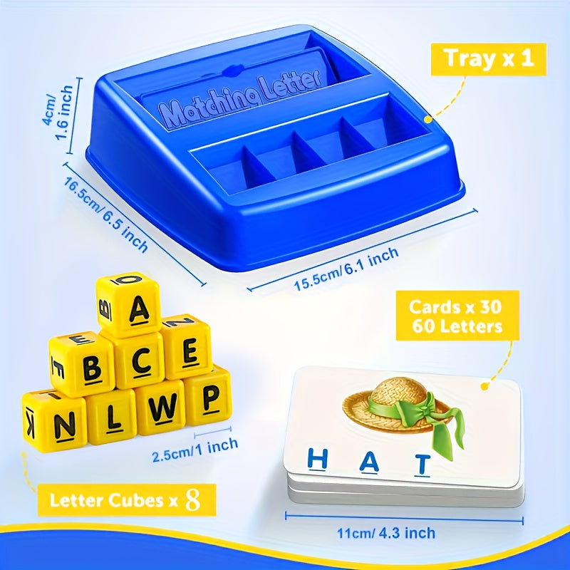 Fun English Spelling Words Early Education Enlightenment Toy, Early Education Learning Card