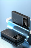 10000/20000MAh High-capacity Portable Power Bank, 5V2.1A Portable USB Charger, Compatible With Android/iPhone Devices
(2xUSB Output, Type-c, Micro), With LED And Digital Display, Safe And Stable Polymer Lithium Battery.