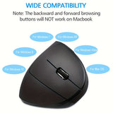 Wireless Mouse Vertical Gaming Mouse USB Computer Mice Ergonomic Desktop Upright Mouse   for PC Laptop Office Home