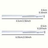 Soft Silicone Ear Wax Removal Tool - Reusable &amp; Disposable Sticky Swabs for Adults, Elderly, Youngsters - Battery-Free Home Care