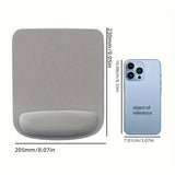 Computer office wrist guard wrist mouse pad wrist pad hand rest solid color wrist rest