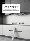 PVC Self-Adhesive Splatter Guard Roll, Fireproof & Heat-Resistant Oil-Proof Sticker, for Kitchen Stove, Countertop, Cabinet & Wall Protection, with Renewable Surface Cover Film for Holiday Cooking, Christmas, Halloween, Easte