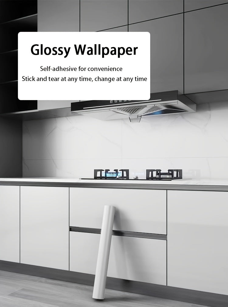 PVC Self-Adhesive Splatter Guard Roll, Fireproof & Heat-Resistant Oil-Proof Sticker, for Kitchen Stove, Countertop, Cabinet & Wall Protection, with Renewable Surface Cover Film for Holiday Cooking, Christmas, Halloween, Easte