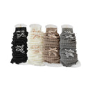 Calcetines coreanos de algodón suave para niñas de 3 a 12 años, con lazo, color liso, para otoño 