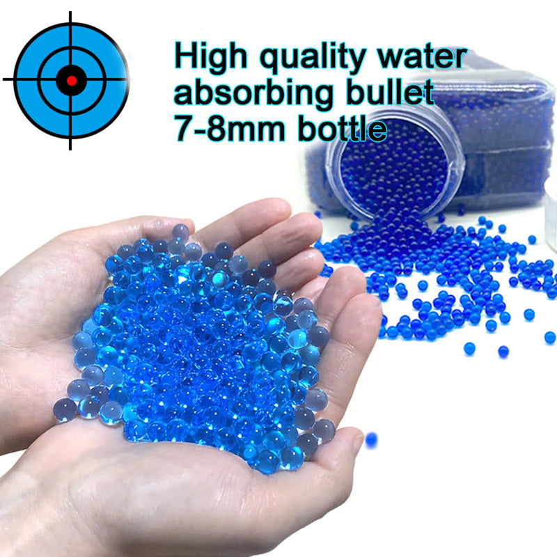 30,000 Water Gel Beads Jelly Growing Beads for Kids Sensory Toys, Splatter Ball Gun, Plants Vase Filler and Home Decor 