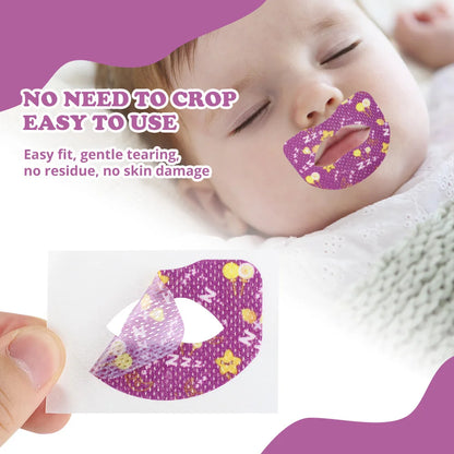 30 pegatinas correctoras bucales antirronquidos para niños, ortesis respiratorias, pegatinas bucales antirronquidos para mejorar el sueño nocturno. 
