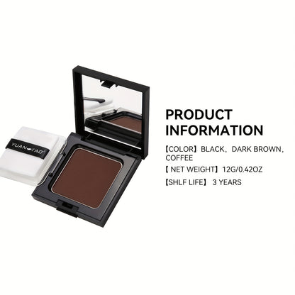 Disposable Hair Coloring Powder, Temporary Fast Cover Gray Hair, Multifunctional Hairline Hair Coloring Powder Travel Portable Emergency Cover Gray Hair