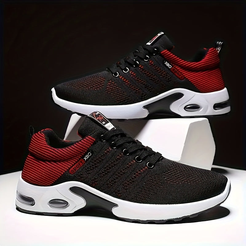 Zapatillas de deporte transpirables y cómodas para hombre, zapatillas para correr antideslizantes y duraderas para todas las estaciones.