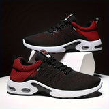 Zapatillas de deporte transpirables y cómodas para hombre, zapatillas para correr antideslizantes y duraderas para todas las estaciones.