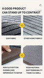 1 alfombra de cocina, antideslizante, resistente al aceite, impermeable, fácil de mantener, ideal para cocina, baño, entrada, balcón, decoración del hogar, regalo.