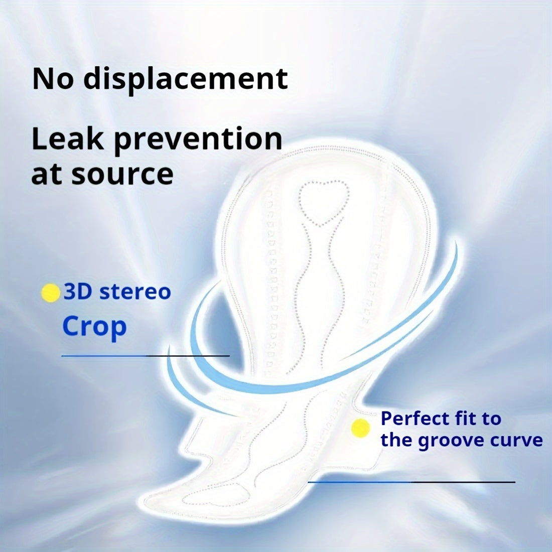 4 Bags/16pcs FREEMORE Ultra-thin and Extra-long 360mm Sanitary Pads, Comfortable Sleep, Gentle Coverage, Comfortable Fit