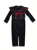 Kid's Warrior Character Clothing, Cartoon Samurai Character Halloween Outfits, Boy's Clothes For Party Performance