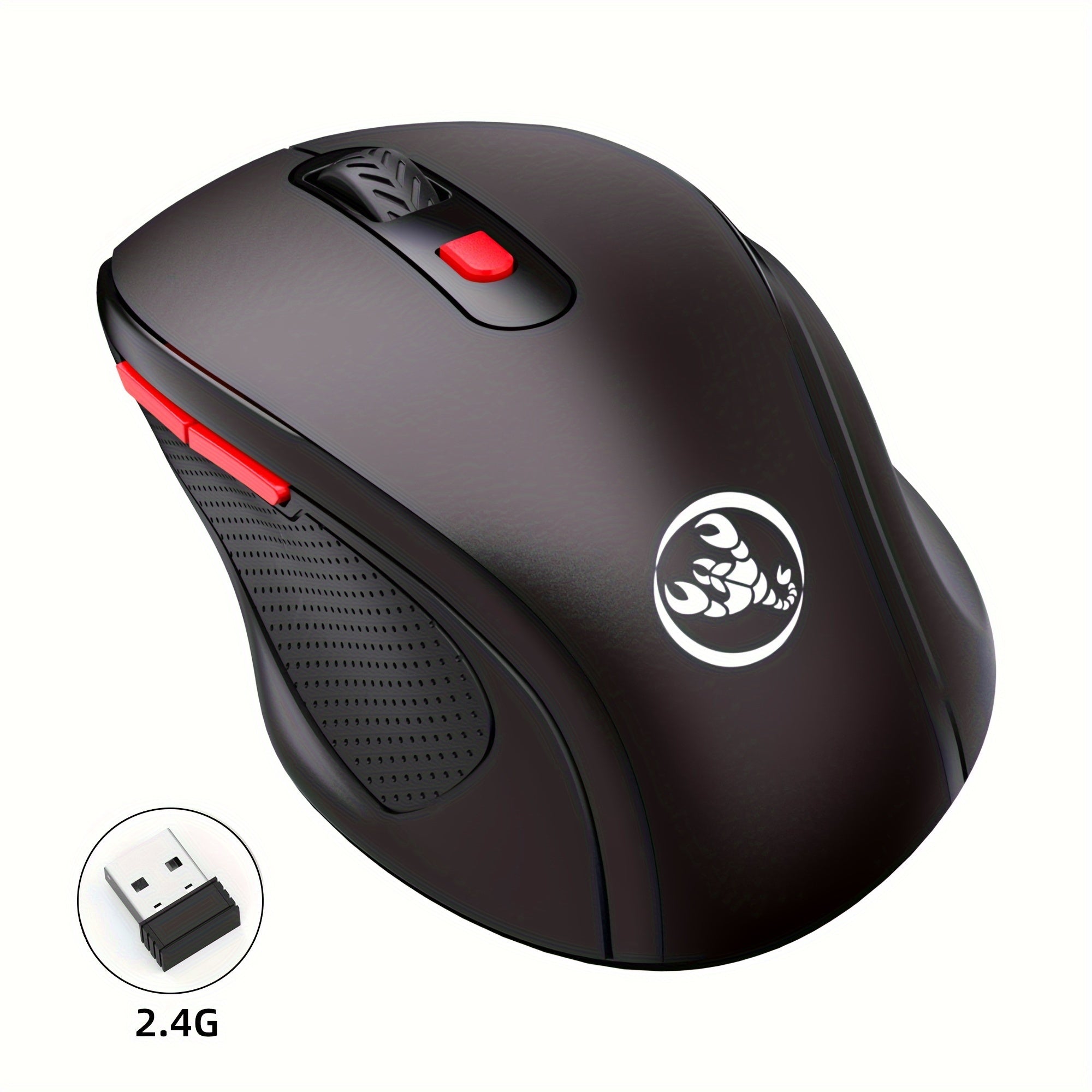 HXSJ - T67 Office Wireless Mouse, 2.4 G Wireless Connection For Birthday/friend Gift