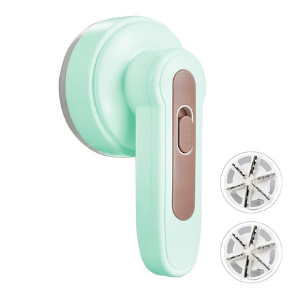 1pc USB Rechargeable Fabric Shaver - Electric Lint and Pilling Remover with Pink Accents, 500mAh Lithium Battery, Portable Sweater Defuzzer for Clothes, Bedding, Furniture, Carpet, Sofa - Essential Cleaning Gadget, Lint Remov