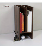 Square Wooden Fiberboard Desk Organizer - Sturdy Storage Rack for Office Supplies, Printer Stand, and Home Organization with Ample Space