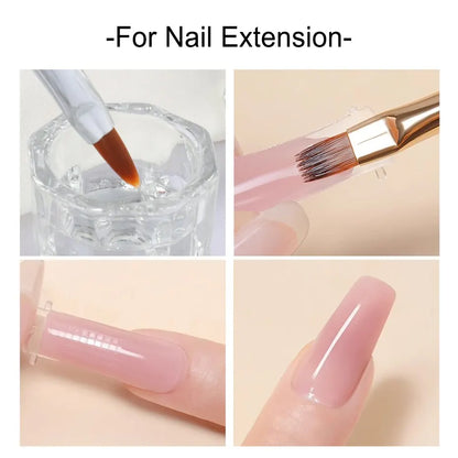 35ml Nail Liquid Slip Solution para Poly Nail Extensão Gel Quick UV Builder Acrílico Gel Polonês Desengordurante Cleanser