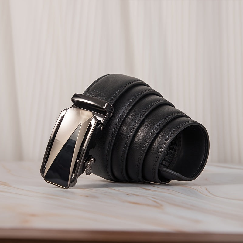 Set de regalo de 6 piezas para hombre: billetera de cuero, cinturón de acero inoxidable, vaso con tapa, llavero, tarjeta y flores artificiales. Ideal para cumpleaños, San Valentín, Día del Padre y Navidad.