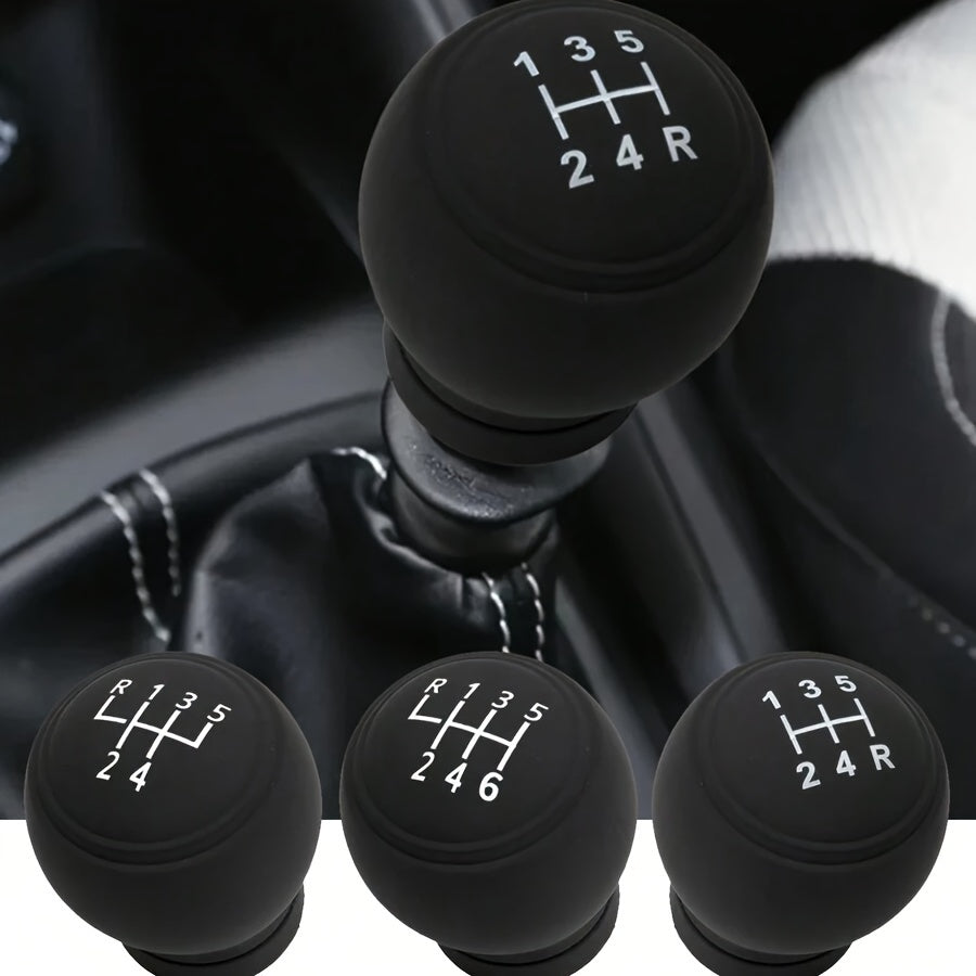 Non-Slip Silicone Car Shift Knob Cover - Dustproof &amp; Waterproof Grip Sleeve for Enhanced Vehicle Interior Accessories