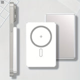 5000mAh Magnetic Wireless Power Bank With USB-C - Fast Charge Compatible For iPhone 15/14/13/12 & For Airpods, Portable Charger Piece