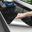 Easy-Apply Marble Wallpaper Stickers - Waterproof, Oil & Heat Resistant, Self-Adhesive Vinyl Contact Paper for Kitchen, Living Room, Bedroom & Bathroom Decor, Peel And Stick, Easy to Clean And Cut, Renovation