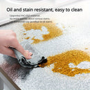 1 Roll Self-Adhesive Aluminum Foil Kitchen Stickers - Waterproof, Oil-Proof, High Temperature Resistant Wallpaper, Easy to Clean & Cut, Textured Surface for Cabinets, Stoves, and Countertops, Stove Area Cover | Modern Kitchen