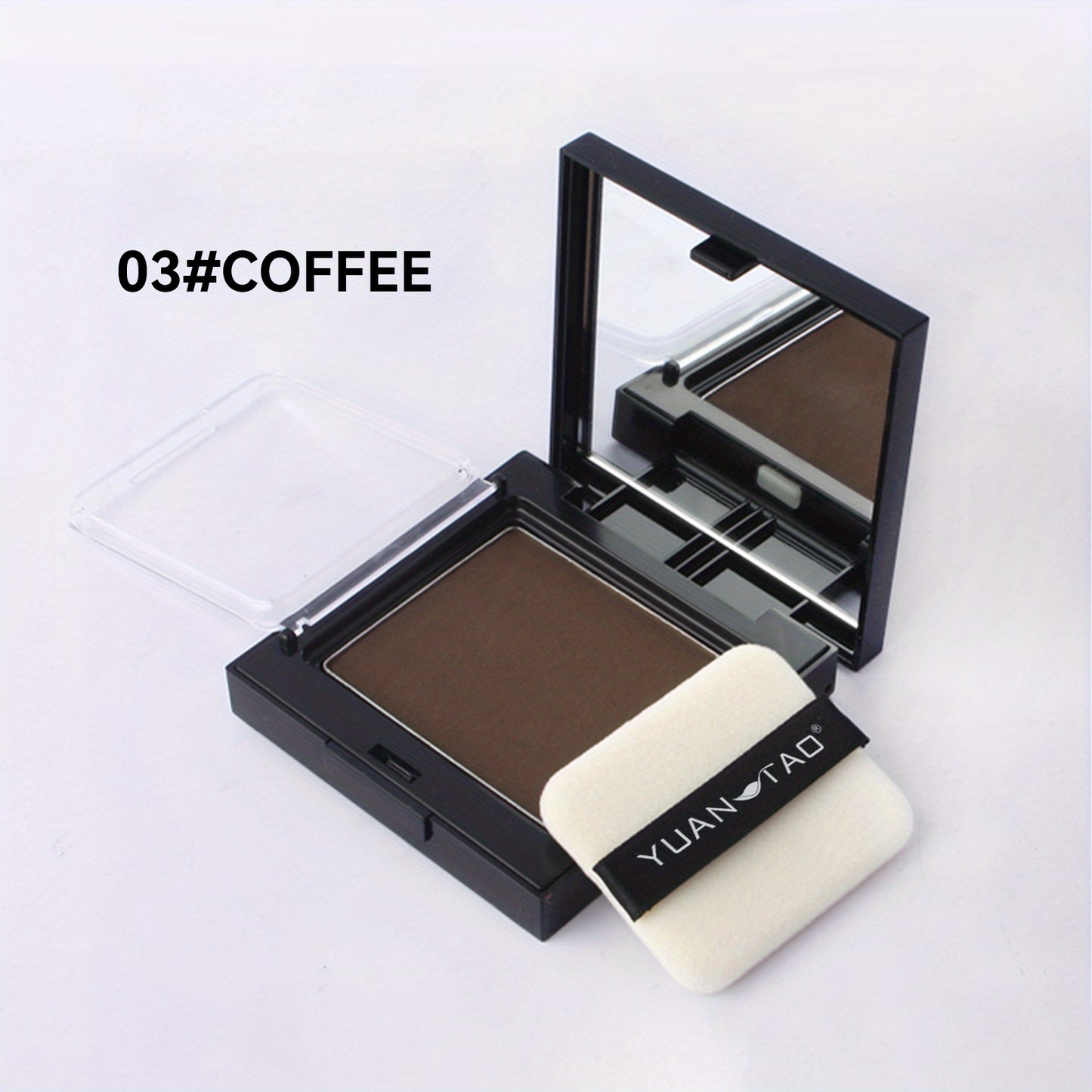Disposable Hair Coloring Powder, Temporary Fast Cover Gray Hair, Multifunctional Hairline Hair Coloring Powder Travel Portable Emergency Cover Gray Hair